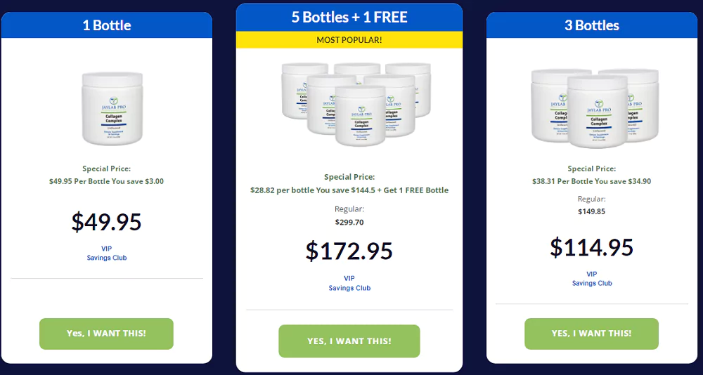 Collagen Complex Price