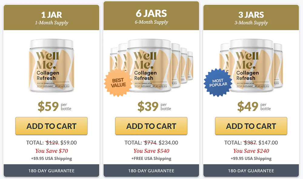 Collagen Refresh Price