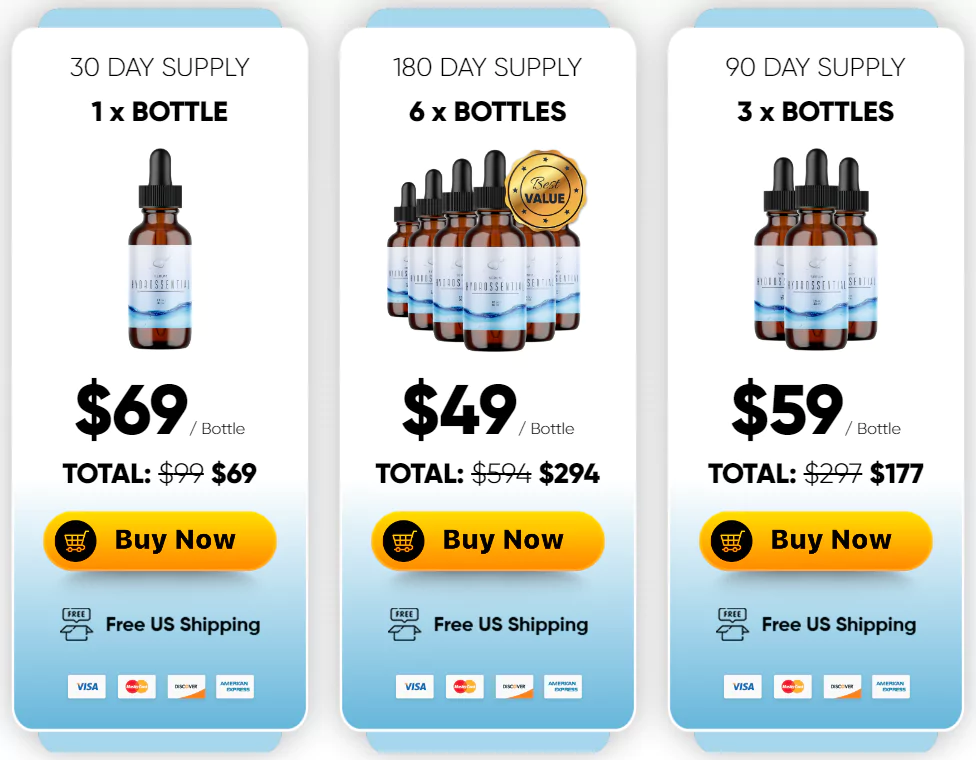 Hydrossential Price