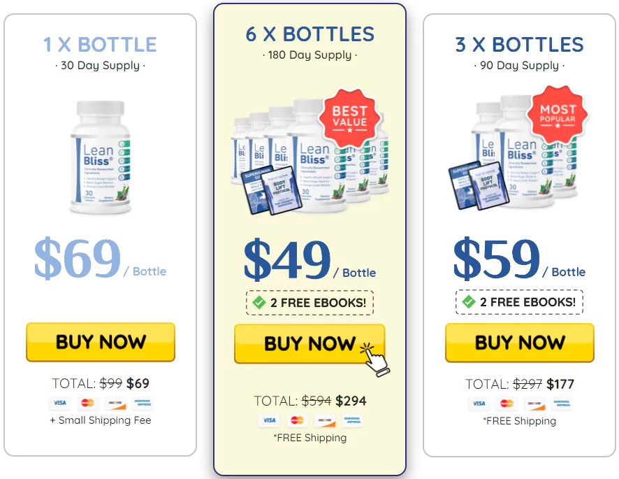 LeanBliss Price