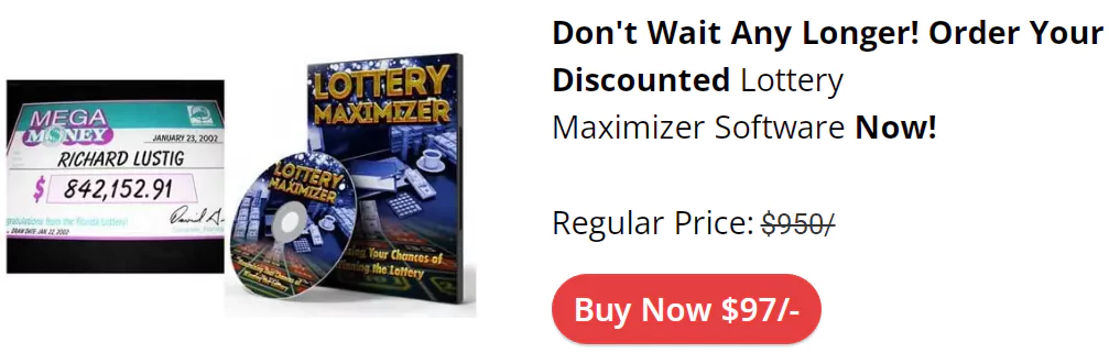 Lottery Maximizer Price