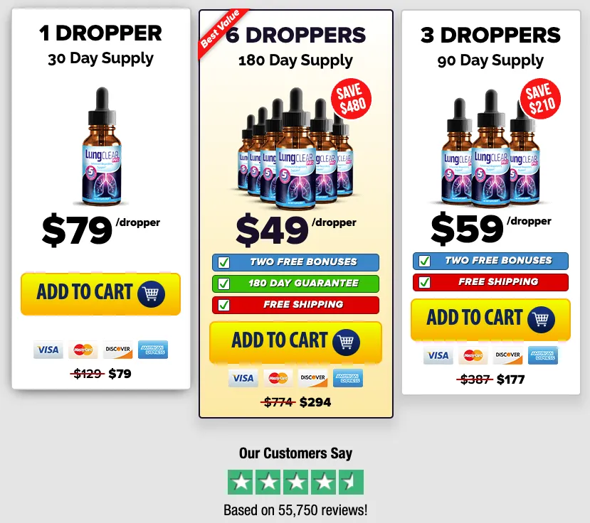 Lung Clear Pro Price