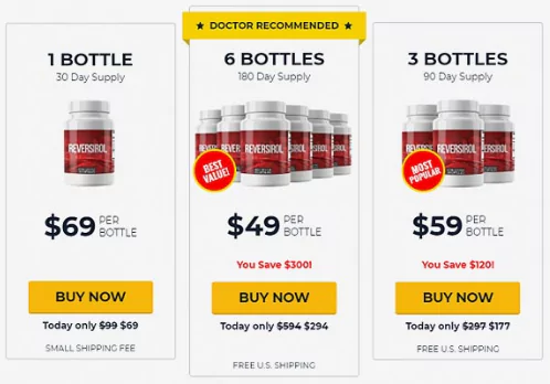 Reversirol Price
