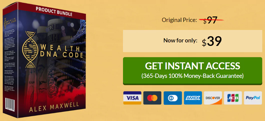 Wealth DNA Code Price